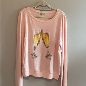 Wildfox Champagne Sweatshirt